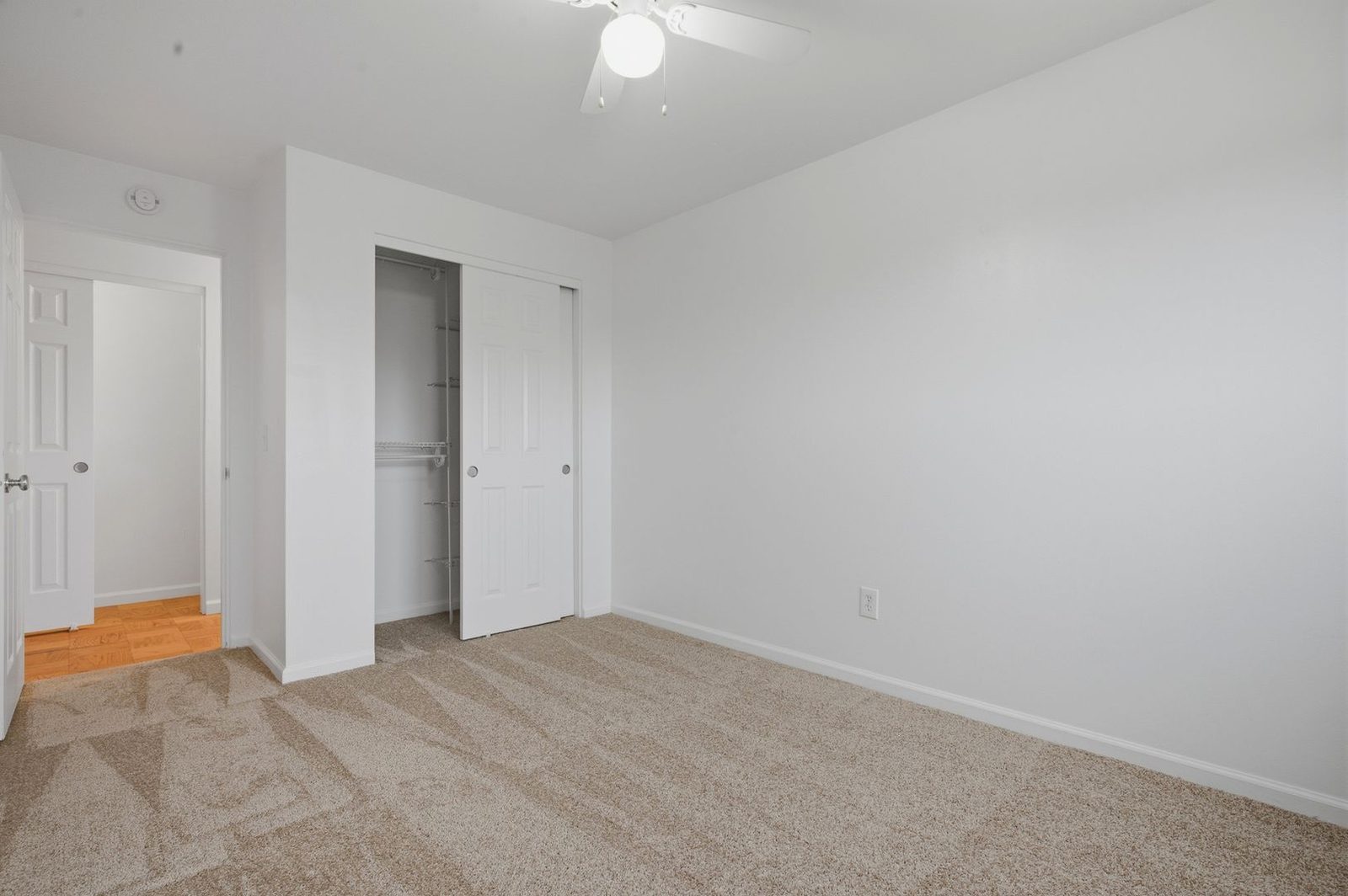 Another bedroom angle with closet